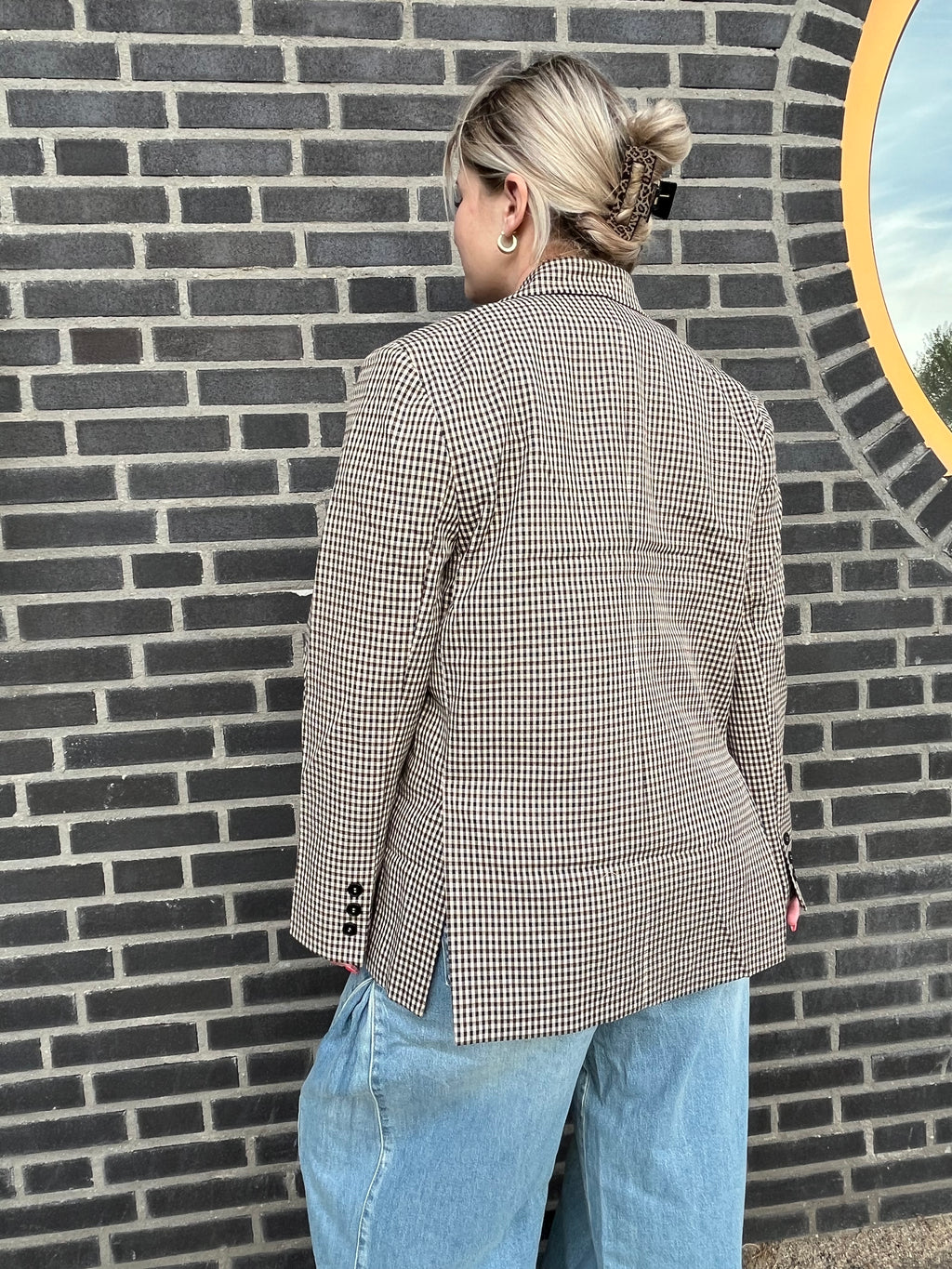 Sienna Check Blazer