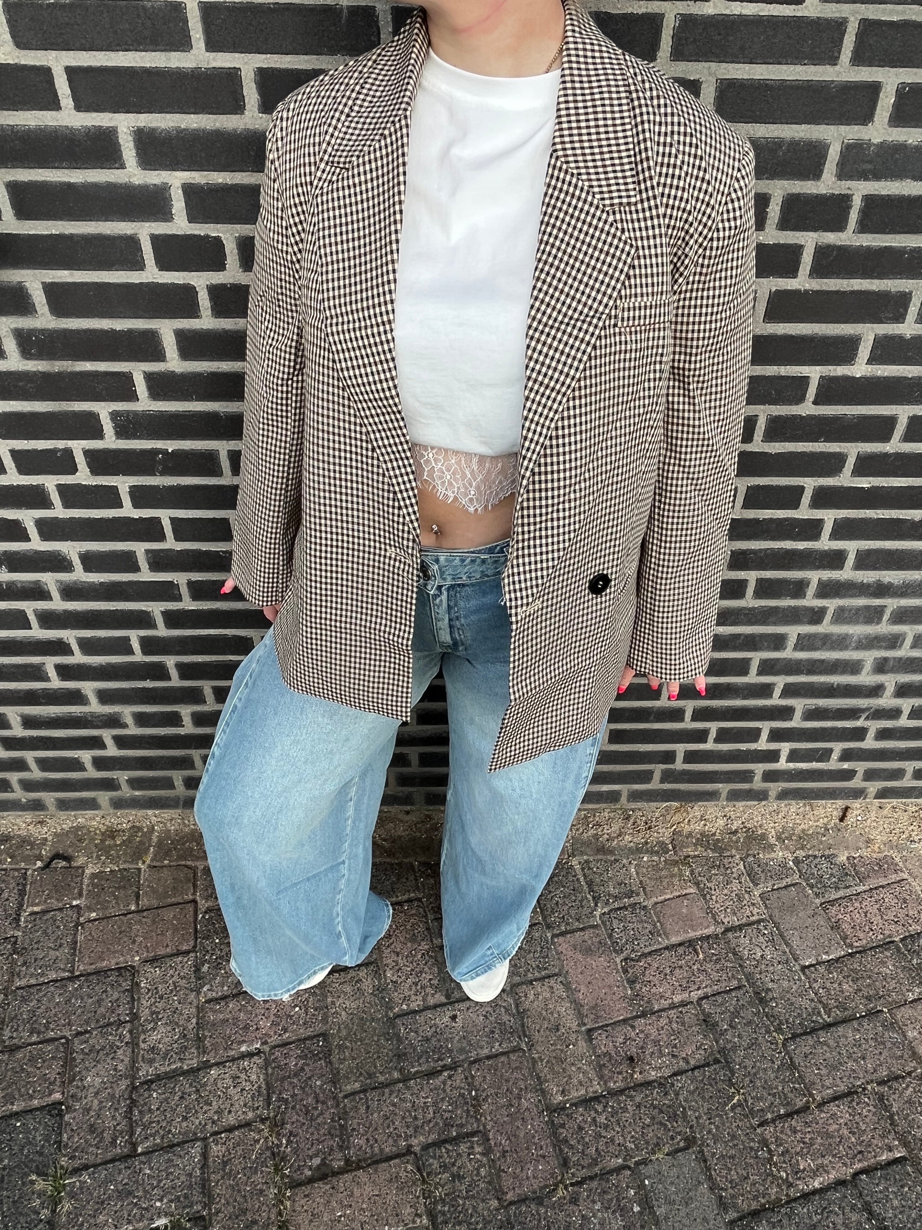 Sienna Check Blazer