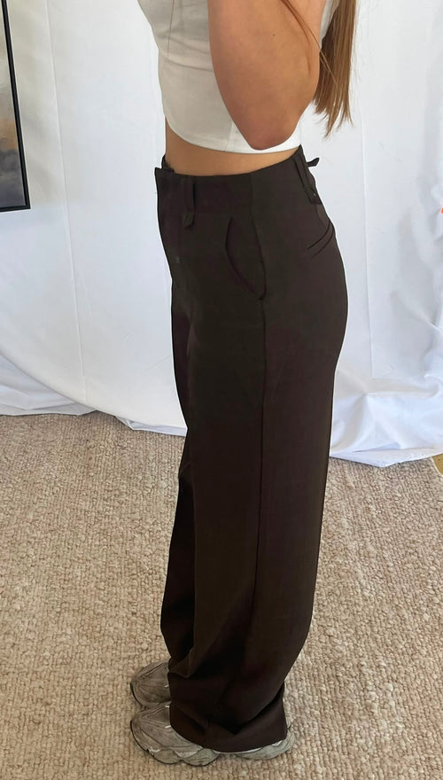Autumn Wide Leg Pantalon