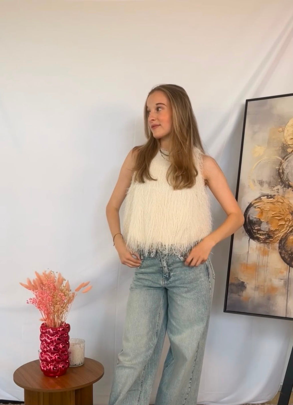 Pino top beige