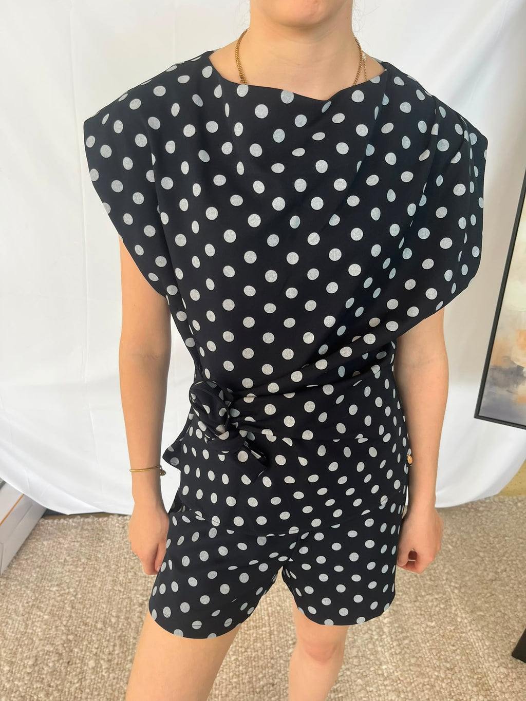 Polka dot short