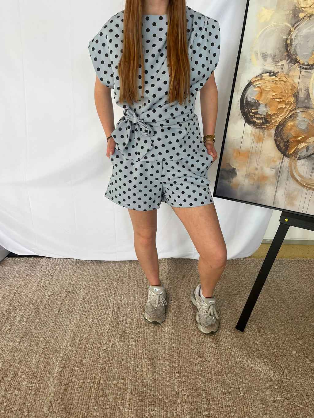Polka dot short